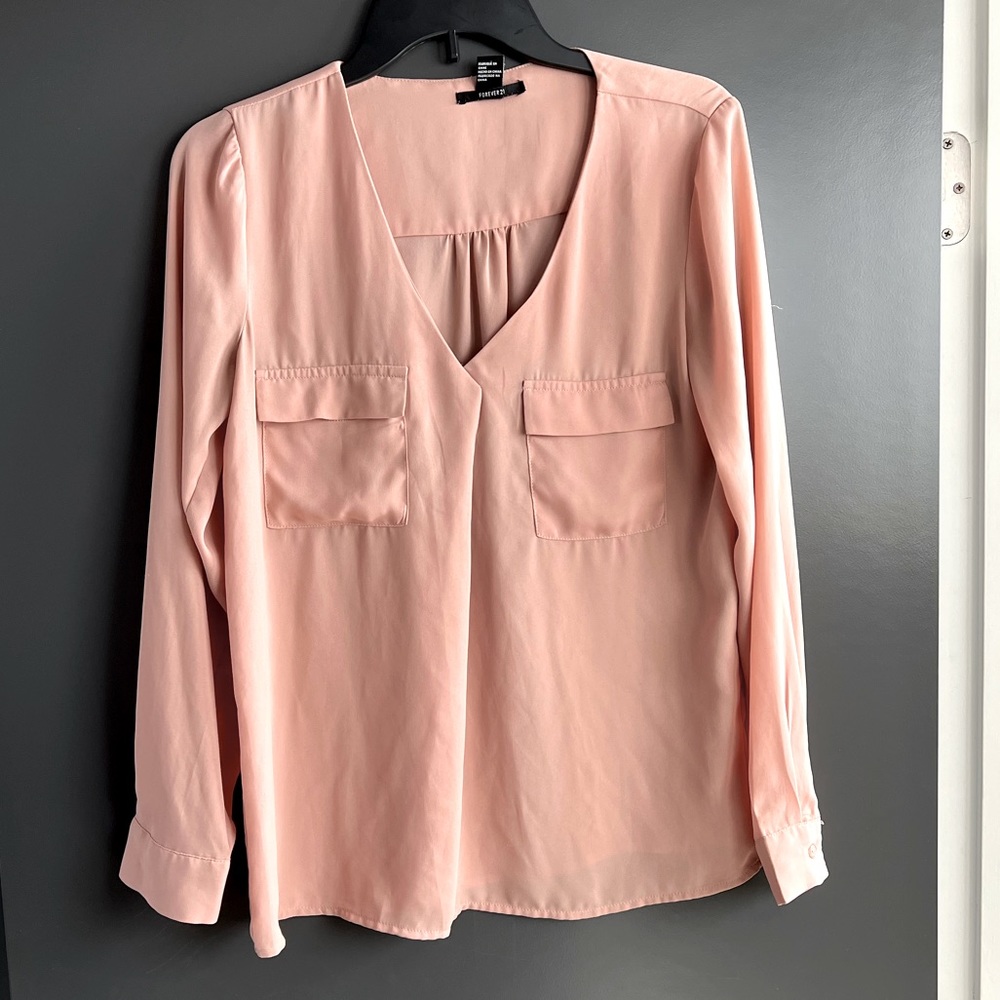 Pink blouse